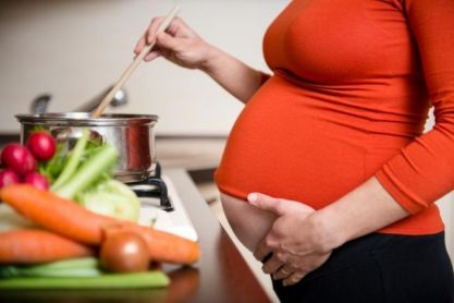 Cooking while pregnant