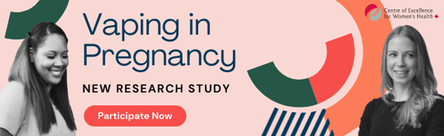 Vaping in Pregnancy Study