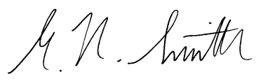 Smith Signature
